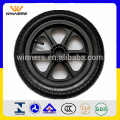 12 inch plastic spokes wheel with air rubber tyre